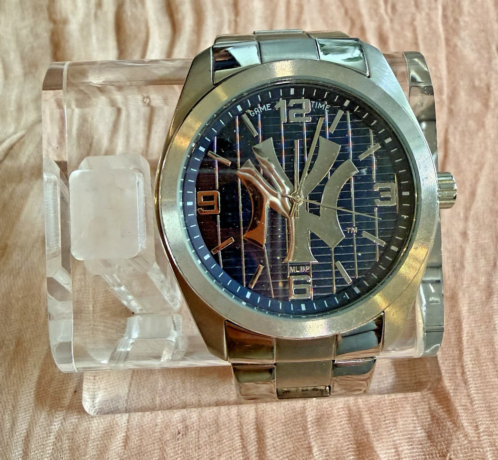 New York Yankees MLB Team Time Men’s Watch Stainless Steel Parts Repair